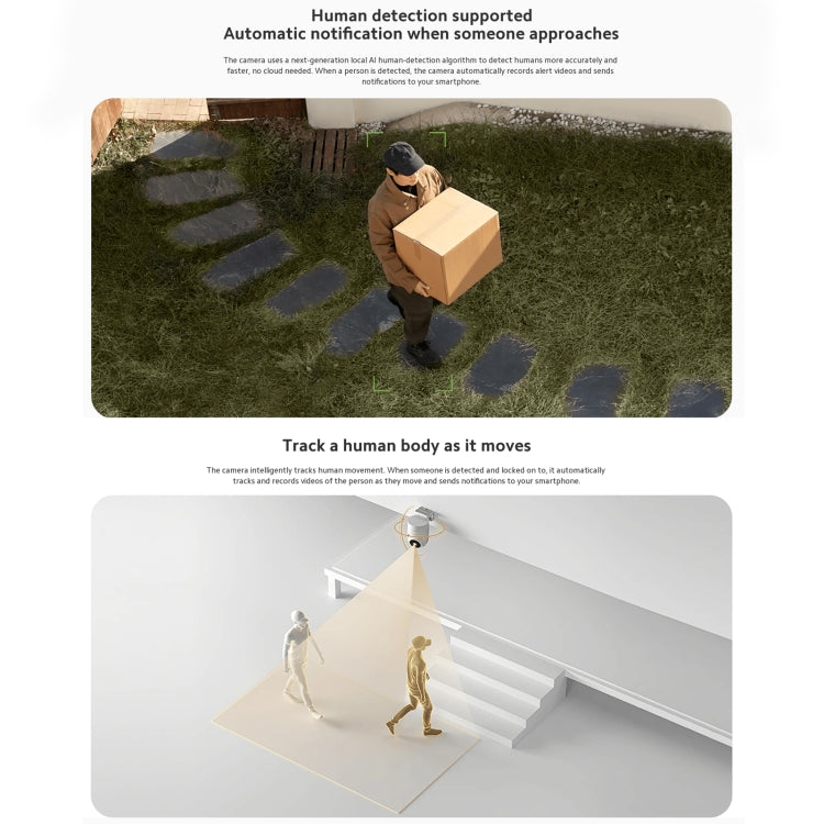 Original Xiaomi CW300 4MP Outdoor Camera IP66 Waterproof Full Color Night Vision WiFi Camera, US Plug Original Xiaomi CW300 4MP Outdoor Camera IP66 Waterproof Full Color Night Vision WiFi Camera, US Plug
